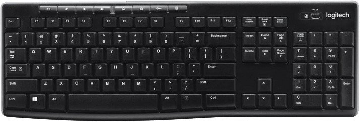 

Клавиатура Logitech K270 920-003058 (нет кириллицы)