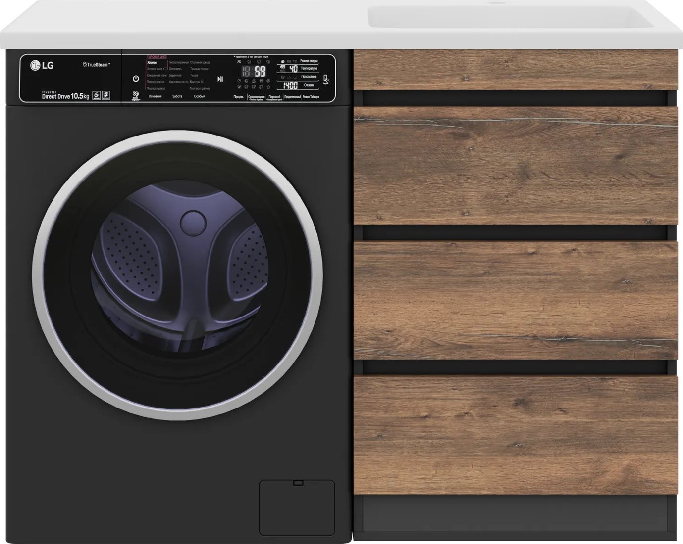 

Misty Тумба с умывальником Коломбо 60 П-Кол06060-0113Я+5217120