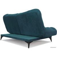 Диван Мебель-АРС Арно (бархат сине-зеленый Star Velvet 43 Black Green)
