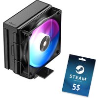 Кулер для процессора Ocypus Delta A40 BK ARGB + буклет-вкладыш на 5 для Steam (Европа, Россия)