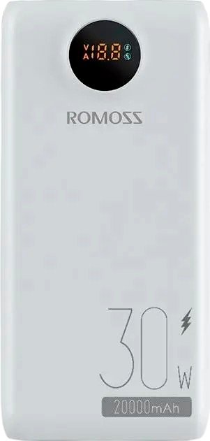 

Внешний аккумулятор Romoss SW20S Pro 20000mAh (белый)