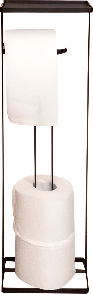 

Держатель для туалетной бумаги Swensa SWFL-990-BLK (черный)