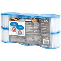 Аксессуары для бассейнов Intex Набор фильтр-картриджей для бассейна-джакузи PureSpa 29011