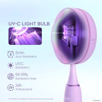 Электрическая зубная щетка Soocas X3 Pro (фиолетовый, 1xStandart, 1xSoft, UV-бокс)