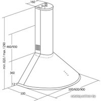 Кухонная вытяжка Akpo Dandys 60 WK-4 (белый)