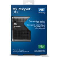 Внешний накопитель WD My Passport Ultra 1TB Black (WDBJNZ0010BBK)