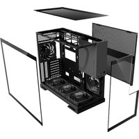 Корпус Geometric Future Model 5 5FAN (черный/серый)