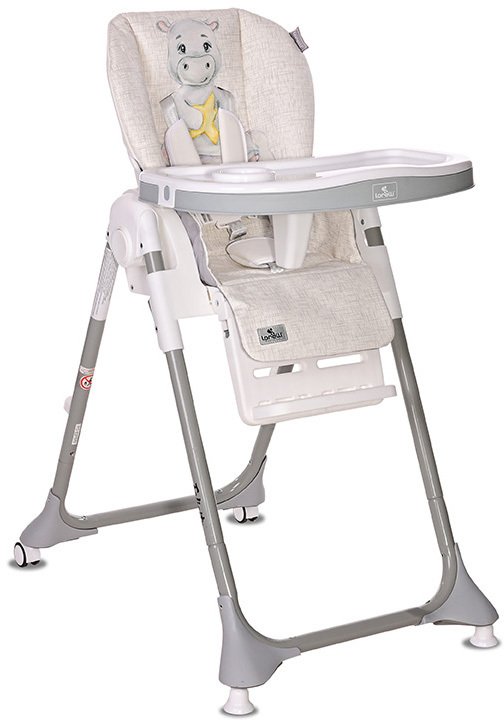 

Высокий стульчик Lorelli Felicita 2023 (noble grey hippo)