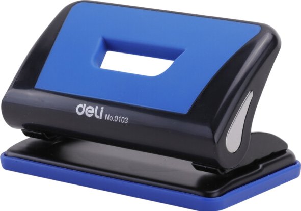 

Дырокол Deli Essential 0103 10 листов (синий)