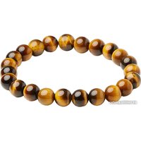 Браслет Wolves Тигровый глаз 40537 (р.21, золотой) в Бресте