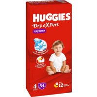 Трусики-подгузники Huggies Dry Expert Mega 4 (54 шт)