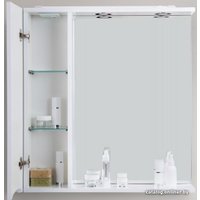  BelBagno Шкаф с зеркалом Marino-SPC-700/750-1A-BL-P-R (bianco lucido)