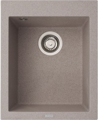 Кухонная мойка Longran Cube CUG 410.500 (terra/38)
