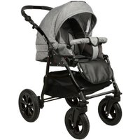 Универсальная коляска Alis Berta F (3 в 1, Be 02/темно-серый)
