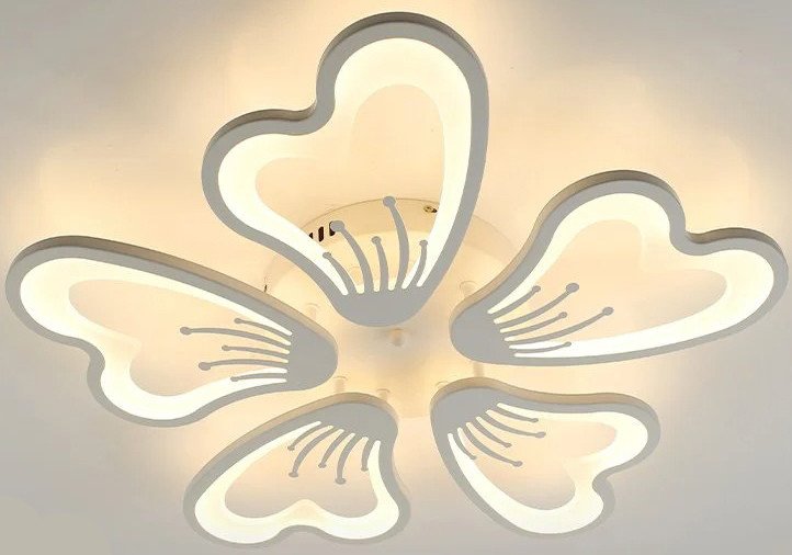 

Припотолочная люстра Estares Glory 100W 5F-APP-625х70-WHITE/WHITE-220-IP20