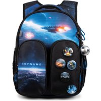 Школьный рюкзак SkyName R9-9 + брелок мячик + значки