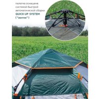 Кемпинговая палатка ForceKraft FK-TENT-1 (зеленый)
