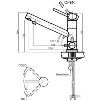 Смеситель Omoikiri Tonami-PL [4994062]