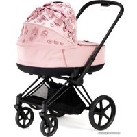 Универсальная коляска Cybex Priam (2 в 1, simply flowers pale blush, шасси rose gold)