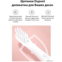 Электрическая зубная щетка Infly Sonic Electric Toothbrush P60 (1 насадка, серый)