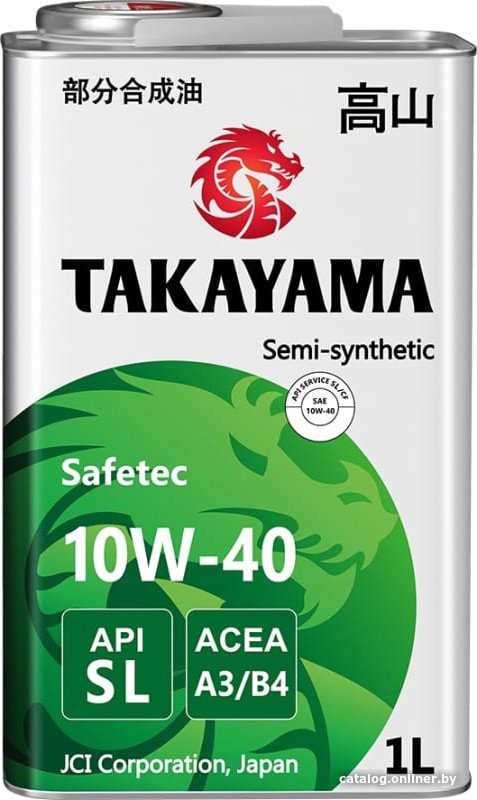 Моторное масло Takayama Safetec 10W-40 A3/B4 SL 1л