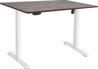 Стол с регулировкой высоты ErgoSmart Wooden Electric Desk Slim 1200х600х27мм (прямой край, дуб галифакс/белый)