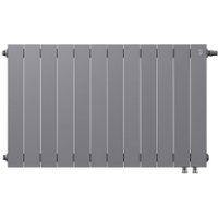Биметаллический радиатор Royal Thermo PianoForte 500 VDR Silver Satin (12 секций)