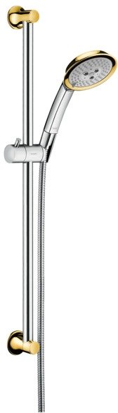 

Душевой гарнитур Hansgrohe Raindance Classic 100 AIR 3jet 27843090 (хром/золото)