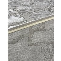 Ковер для жилой комнаты Safyun Eva LZ191-LIGHT-GREY (0.8x1.5)