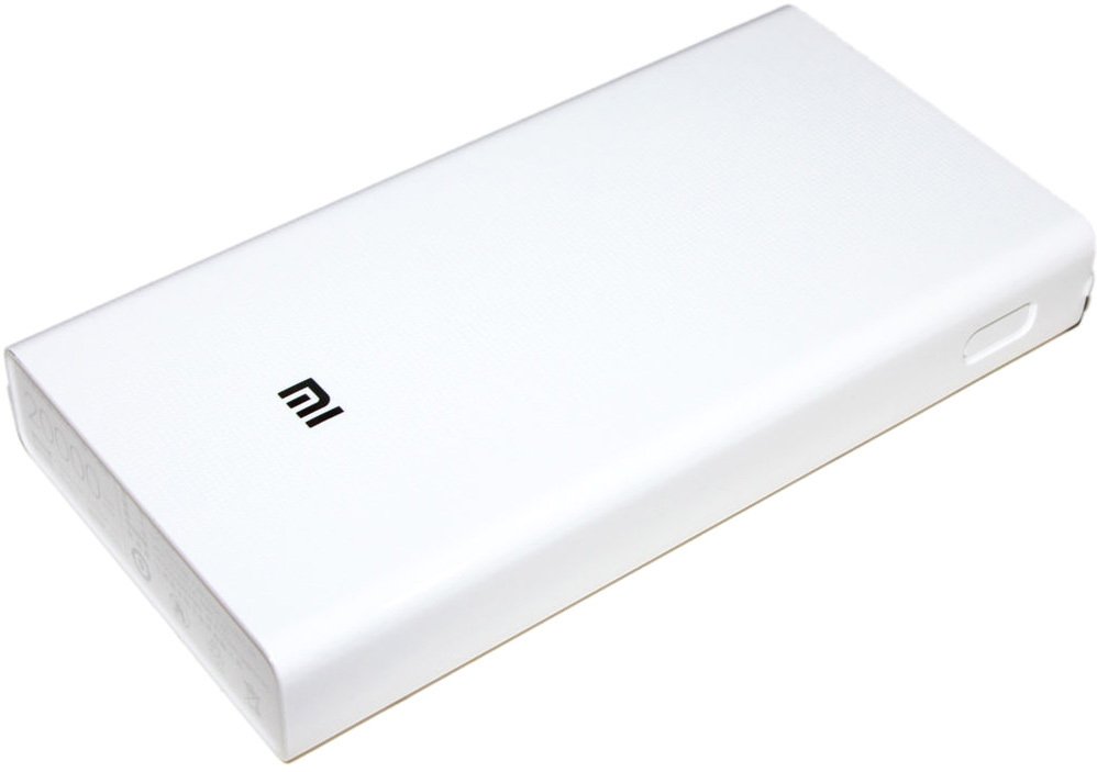 

Внешний аккумулятор Xiaomi Mi Power Bank 2 20000mAh (белый) [PLM05ZM]