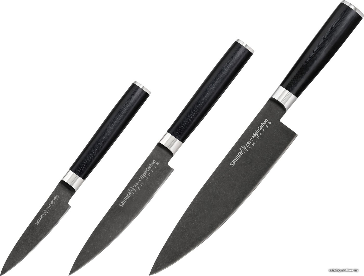 Набор ножей Samura Mo-V Stonewash SM-0220B