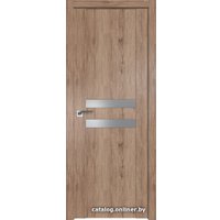 Межкомнатная дверь ProfilDoors 2.03XN L 60х200 (салинас светлый, стекло lacobel cеребряный лак)