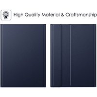 Чехол для планшета LSS Nova-10 with Keyboard для Samsung Galaxy Tab A7 10.4 (темно-синий)