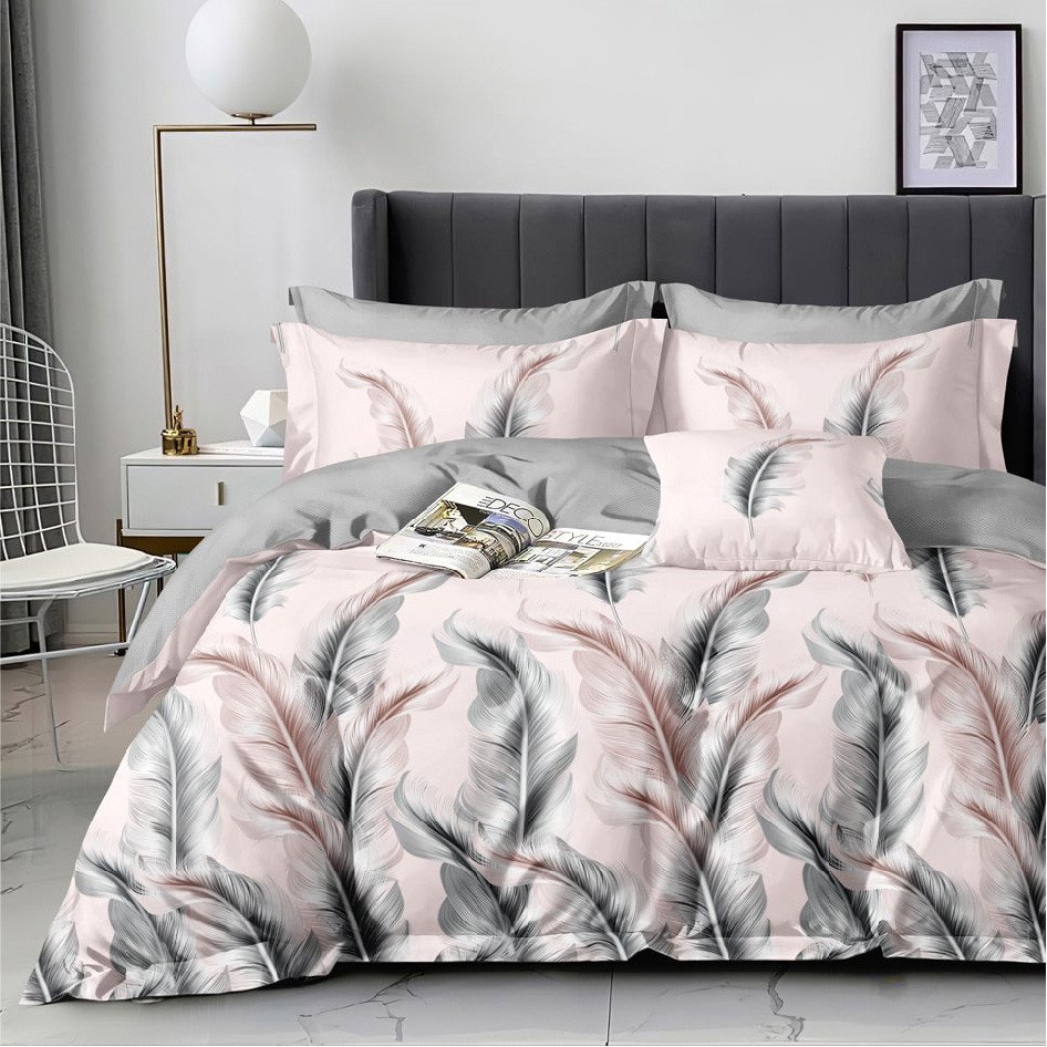

Постельное белье Alleri Поплин Luxe евро max П-303