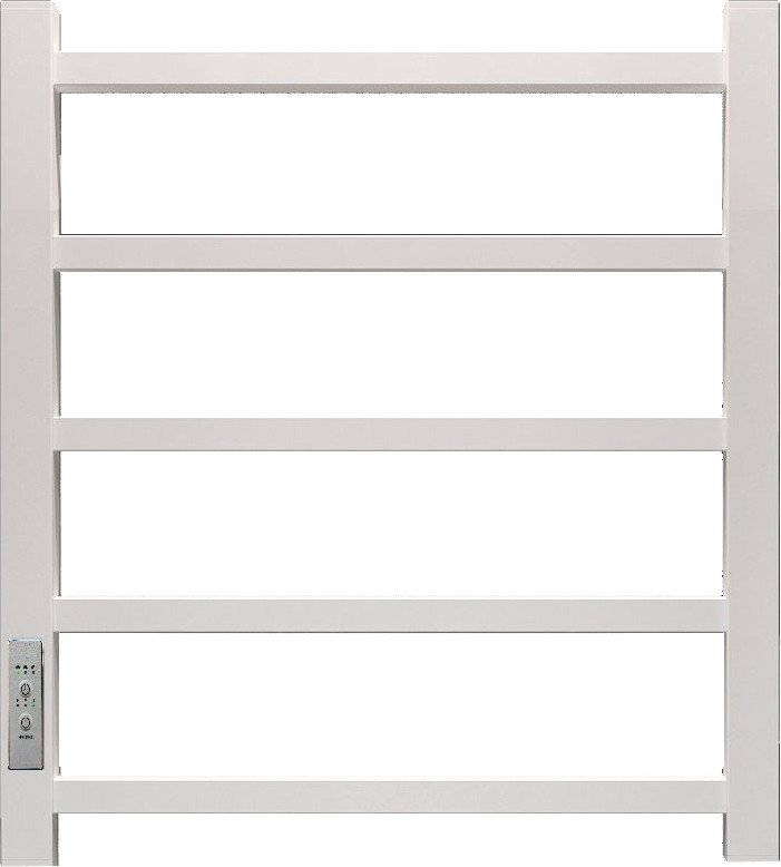 

Полотенцесушитель Granula Квадро 50x60 (терморегулятор с таймером слева, белый глянец)