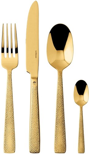 Набор столовых приборов Sambonet Siena Gold 52717G81