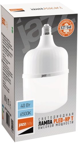 Светодиодная лампочка JAZZway PLED-HP-T120 40w E27/E40 6500K 1038944