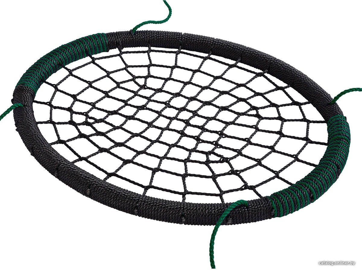 Подвесные качели KBT Oval 188.001.002.001 (черный/зеленый)