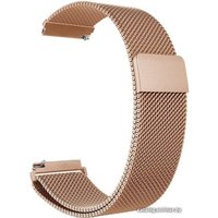 Браслет Rumi Milanese loop металлический 20 мм (красное золото)