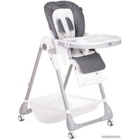 Высокий стульчик Martin Noir Tody Lux (slate gray) 0+