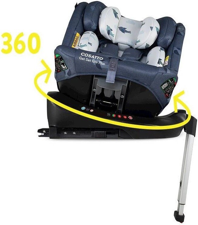 Детское автокресло Cosatto Get Set Gro Plus I-Size (skylark)
