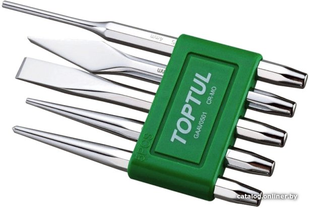 Набор зубил Toptul GAAV0501 5 предметов
