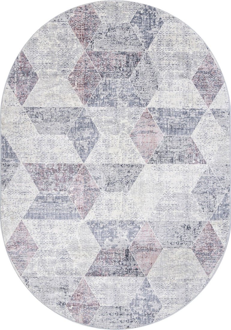 

Ковер для жилой комнаты Merinos Zumma F257-OVAL-PINK (1.6х2.3)