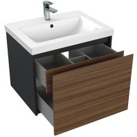  Cersanit Тумба под умывальник Grande 60 Como 60 64759 (черный орех)