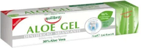 

Зубная паста Equilibra Отбеливающая Aloe Gel 75 мл