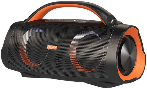Беспроводная колонка Doss Extreme Boom Pro (черный/оранжевый)