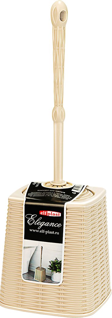 Ершик для унитаза Эльфпласт Elegance EP377 (бежевый)