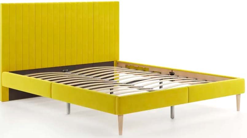 

Кровать MONOFIX Амма 120x200 (горчичный №28)