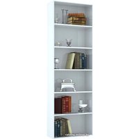 Стеллаж НК-Мебель Лофт 600 72230021 (белый)