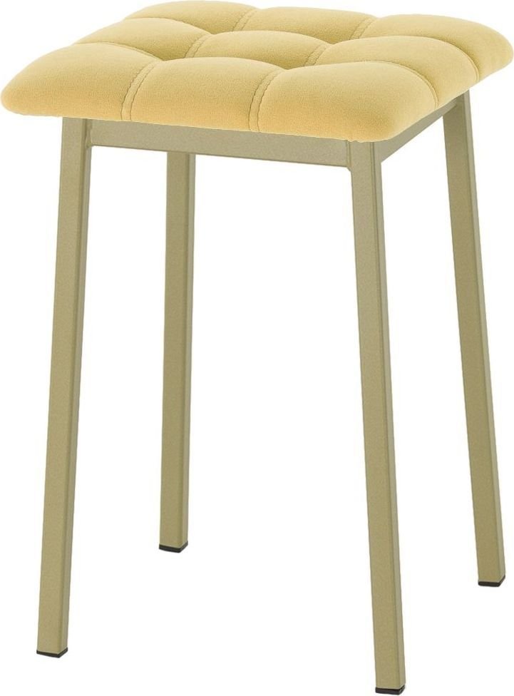 

Табурет AMC Comfort 7К7.15 (кожзам, светло-желтый/золотой)